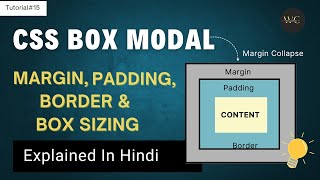 🚀CSS Box Modal - Margin, Padding, Border & Box-Sizing Property | Frontend Dev Course - Tutorial #15
