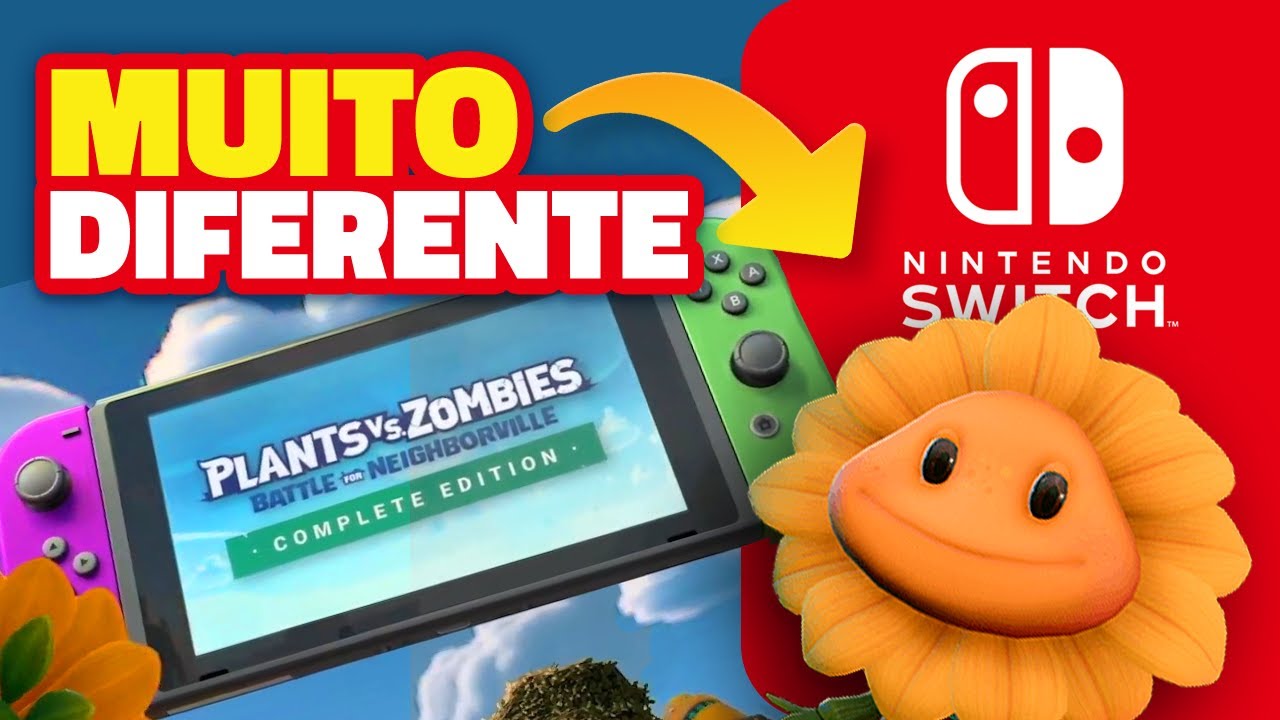 Plants vs. Zombies: Batalha por Neighborville está chegando ao Nintendo  Switch