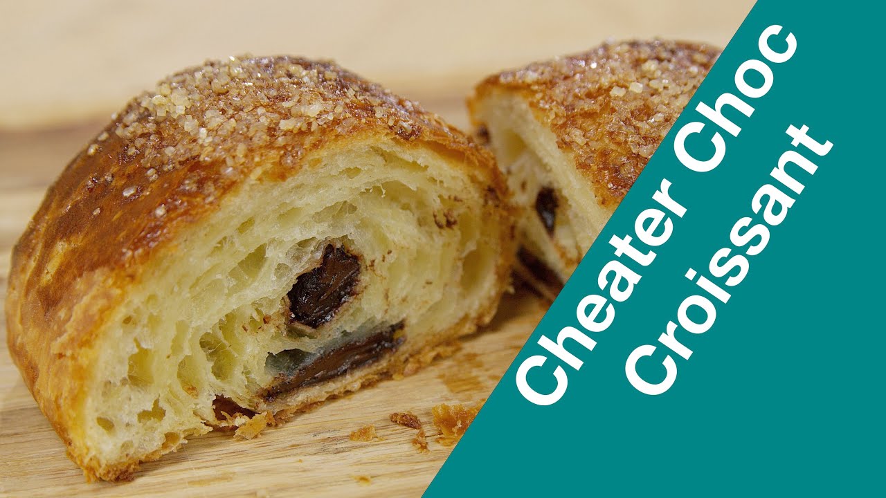 Cheater No Knead CHOCOLATE Croissants - Faux Pain au Chocolate | Glen And Friends Cooking