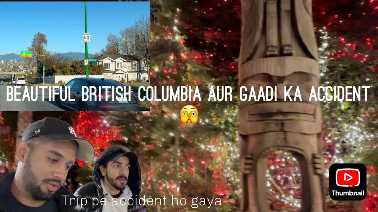 Canada me accident ho gaya 😦 Once in a year lighting at Capilano