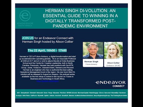 Endeavor Webinar with Herman Singh