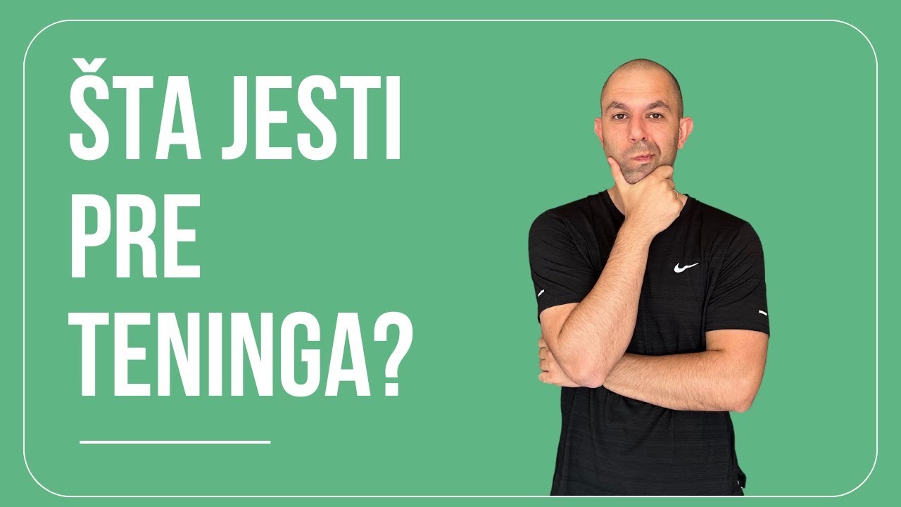 ŠTA JESTI PRE TRENINGA? JEDNOSTAVNI SAVETI KAKO DA IZVUČEŠ MAKSIMUM I POMERIŠ SVOJE GRANICE!