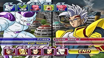 DBZ Villains VS GT Villains (COM VS COM) - Dragon Ball Z Budokai Tenkaichi 3 Gamplay 4K 60PFS