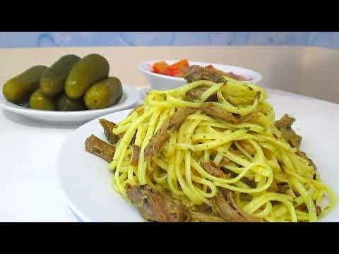 БЫСТРЫЙ УЖИН АРИШТА С МЯСОМ ƏTLİ ƏRİŞTƏ