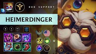 Heimerdinger Support vs Thresh - NA Challenger Patch 26.03