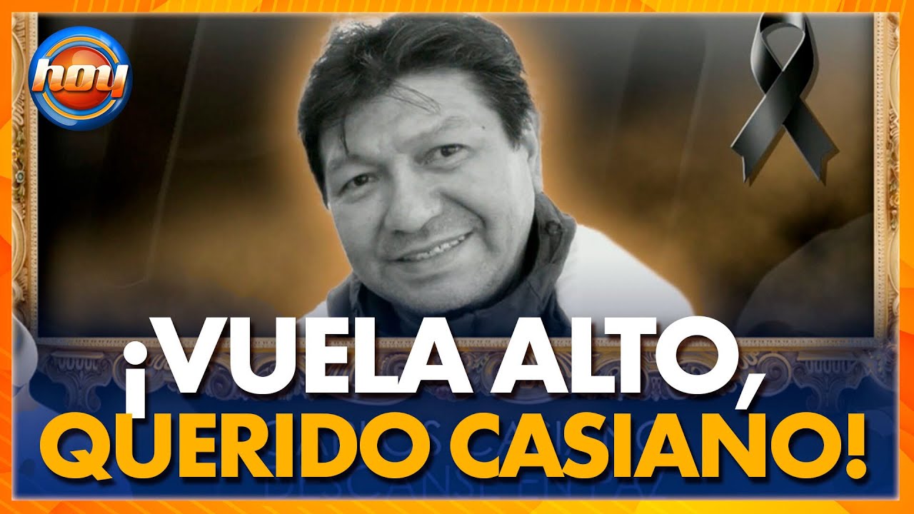 Con enorme tristeza, amigos y compañeros despiden a Carlos Casiano (Q.E.P.D.) | Programa Hoy