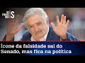 Aos 85 anos, Pepe Mujica renuncia ao Senado do Uruguai