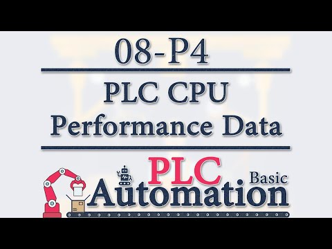 Automation: Basic PLC - 8 - CPU Performance Data P4/11