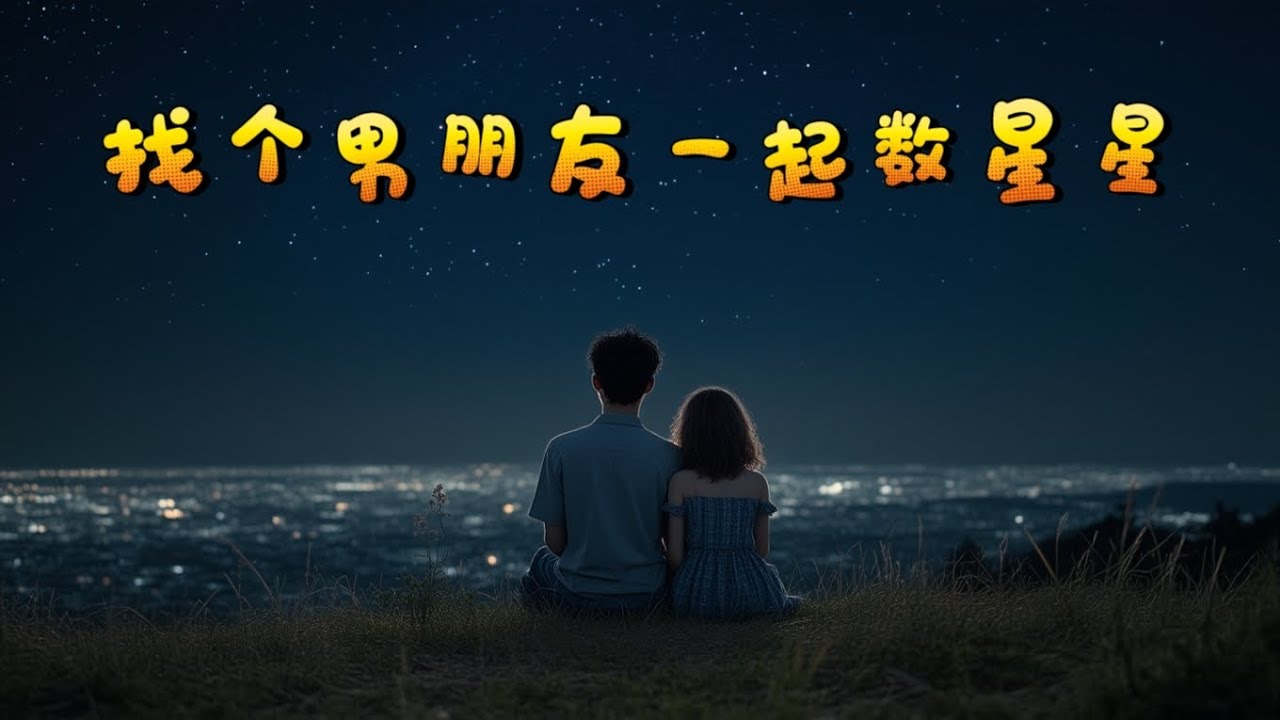 找个男朋友一起数星星 l 内附歌词 l 可爱版本 动听 幽默风趣 - YouTube