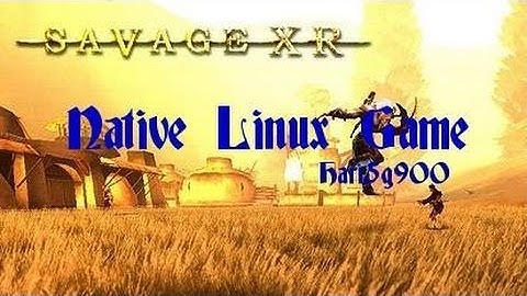 Native Linux Game: Savage XR