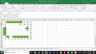 Numbrix Excel Example