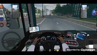 Part 7: BUS SIMULATOR : EVO - OVILEX BUS MANUAL TRANSMISSION + BERLIN DRIVE + SPEEDING A LITTLE BIT