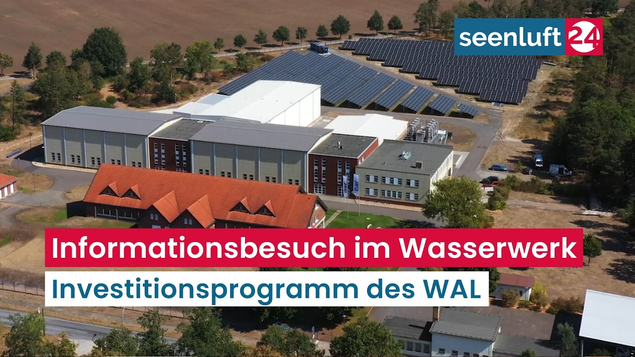 Informationsbesuch im Wasserwerk