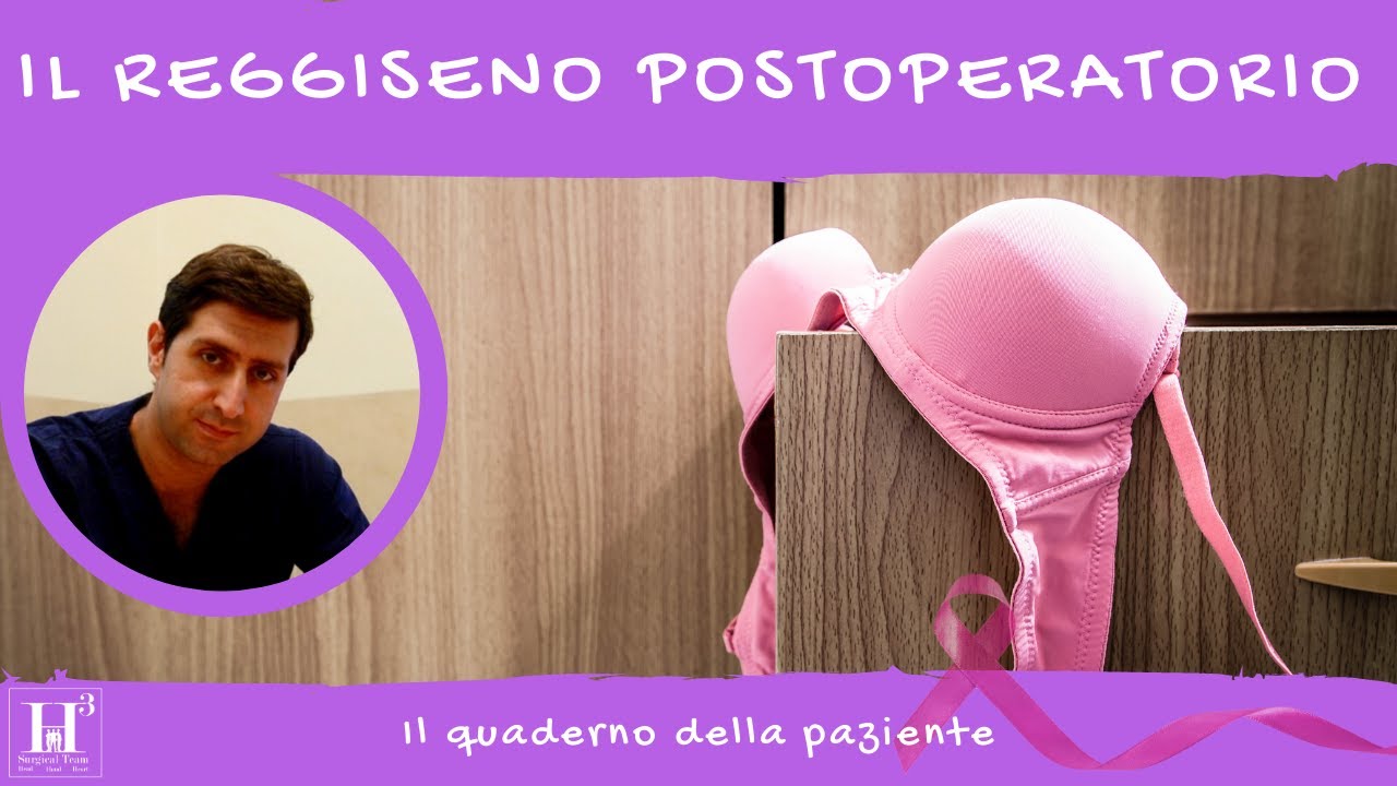 IL REGGISENO POSTOPERATORIO 👨‍⚕️ Il quaderno della paziente
