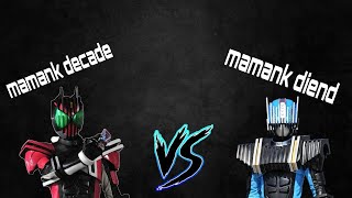 Neo Decade VS Neo Diend - Kamen Rider Super Climax Heroes