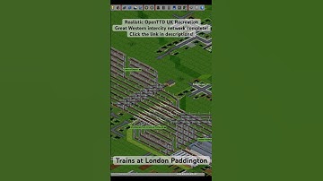 Trains at London Paddington #openttd #train #intercityexpress #uk #gaming