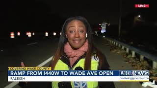 I-440W ramp to Wade Ave. now open for first time in years