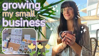 Trying to Make Money with My Stationery Shop✨| Small Business Studio Vlog