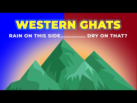 Why the Western Ghats Get So Much Rain While Nearby Cities Stay Dry | Monsoon Explained #geography