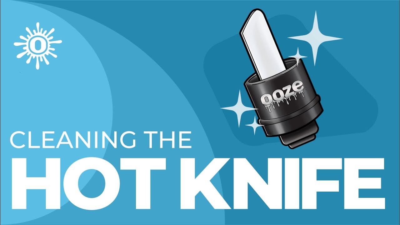Cleaning the Ooze Hot Knife