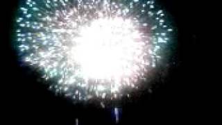 Fogo de artificio em Bragança