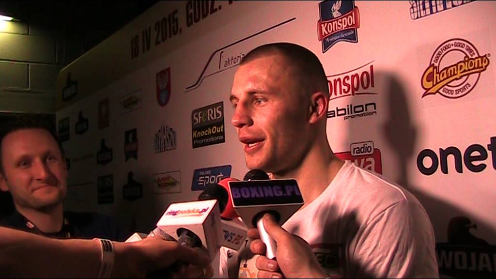 Kamil Szeremeta po wygranej z Rafałem Jackiewiczem 18-04-2015