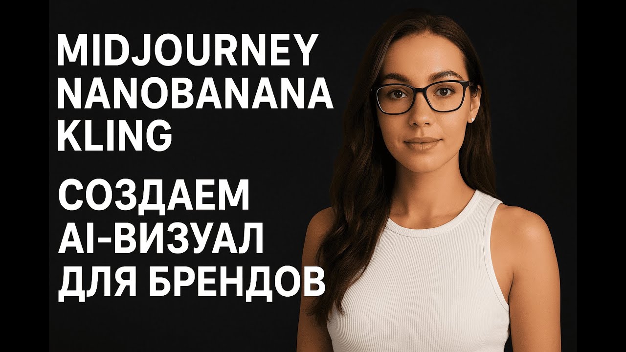 Midjourney + NanoBanana + Kling | Создаем Ai-визуал для брендов