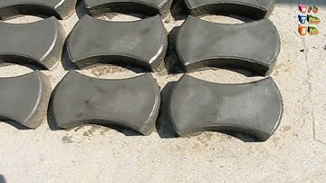 Make a Tuff Tiles | Cement Tuff Tile Making in Factory | Gutka | Things Skills