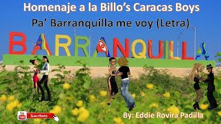 Pa Barranquilla me voy (Letra) - Billos Caracas Boys