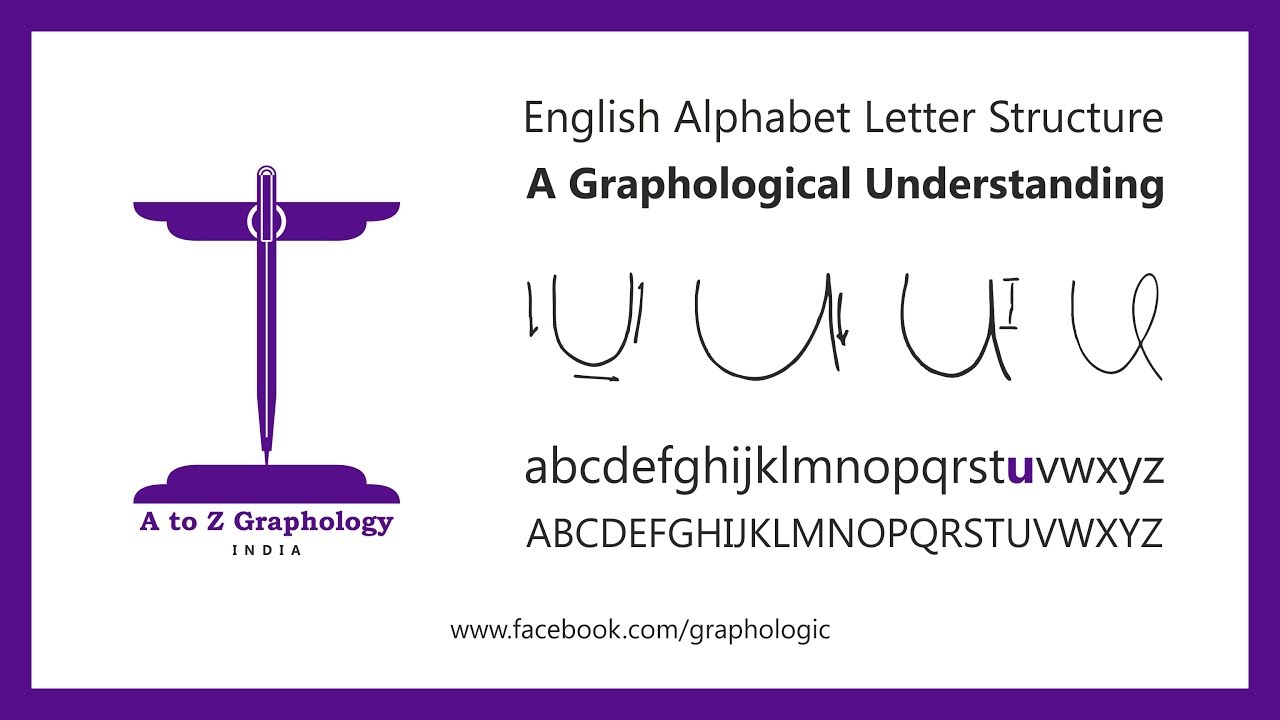 'u' - learning from experiences? Letter clues: Graphological meaning of letter 'u' : A to Z Gr.