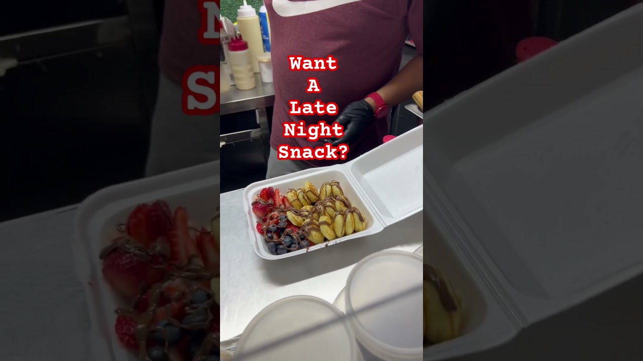 Want a late night snack? Try Los Angeles food trucks 👍