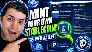 DigiByte Web Wallet + DigiDollar Mainnet Demo | Real Funds, Minting, Vaults & Treasuries (captions)