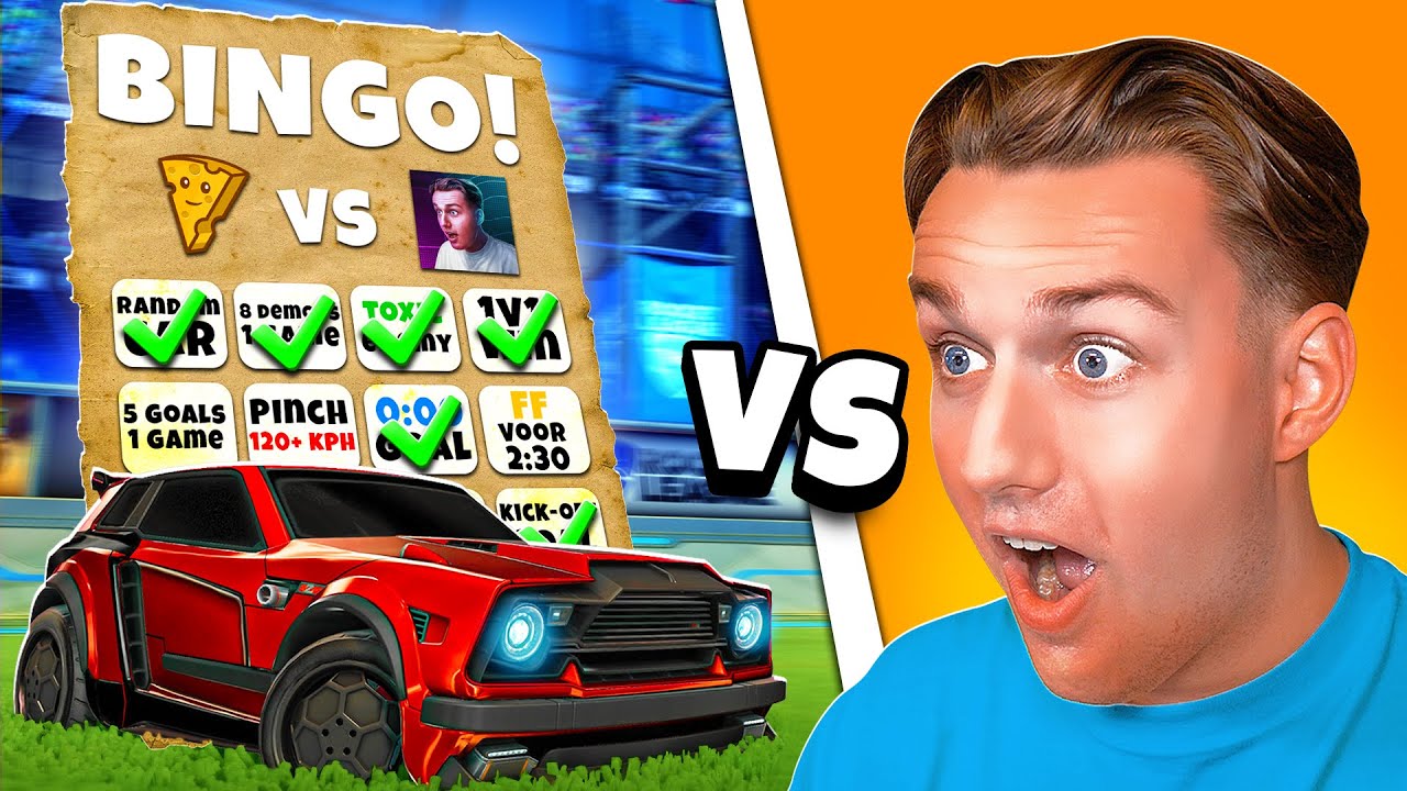 CheeseFace vs Twisty ROCKET LEAGUE BINGO..