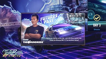 NFS no limits | FUTURES PAST | DELOREAN DMC-12 (The Hundreds) Day 3