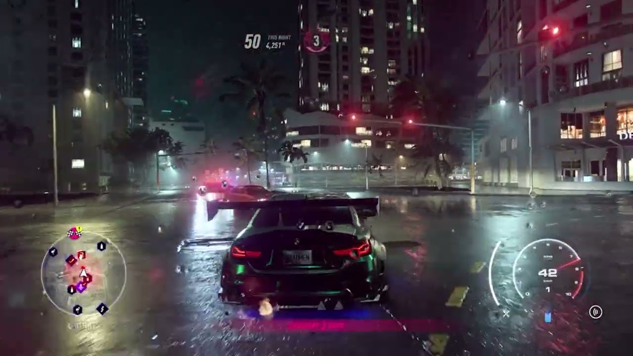 BMW M4 INSANE RUN 😳 Destroying Cops | NFS Heat