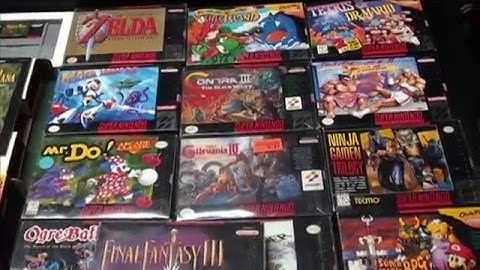 Super Nintendo Games Overview part 1