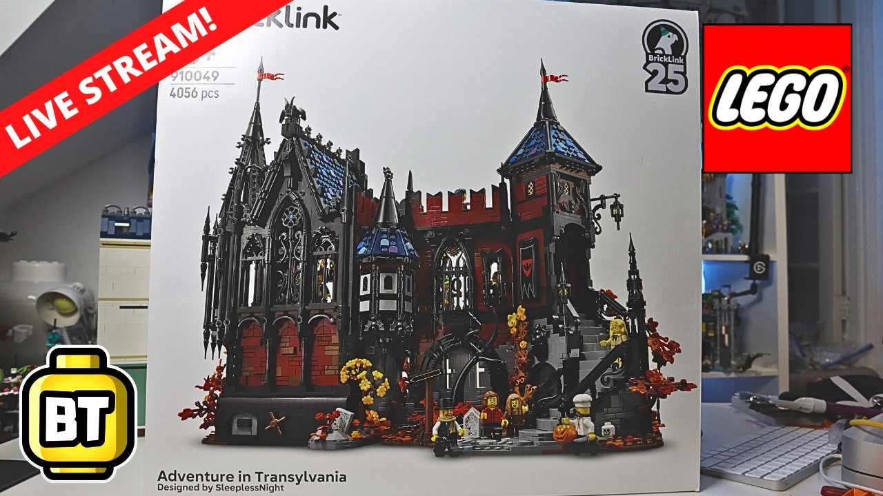 LEGO Bricklink Designer Program Transylvanian Adventure Build