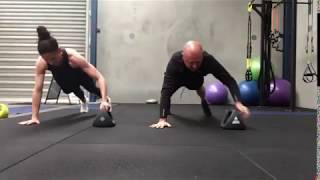 YBell Alternating Push UP