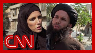 Clarissa Ward Presses Taliban Fighter On Treatment Of Women Clarissa Ward Presses Taliban Fighter On Treatment Of Women