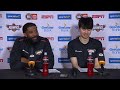 Justin Tatum & Hyun Jung Lee Press Conference vs Sydney Kings | Illawarra Hawks