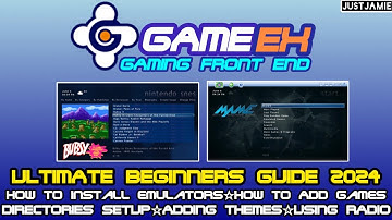 GameEx Retro Gaming Frontend - Complete Beginners Guide 2025 #gameex #emulator #frontend 