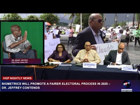 BIOMETRICS WILL PROMOTE A FAIRER ELECTORAL PROCESS IN 2025 – DR. JEFFREY CONTENDS