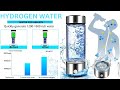 Watch this before buying a hydrogen water generator