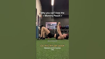 Try this exercise if you want to Lose Your Mommy Pouch 🔥 #postpartum #diastasisrecti #abworkout