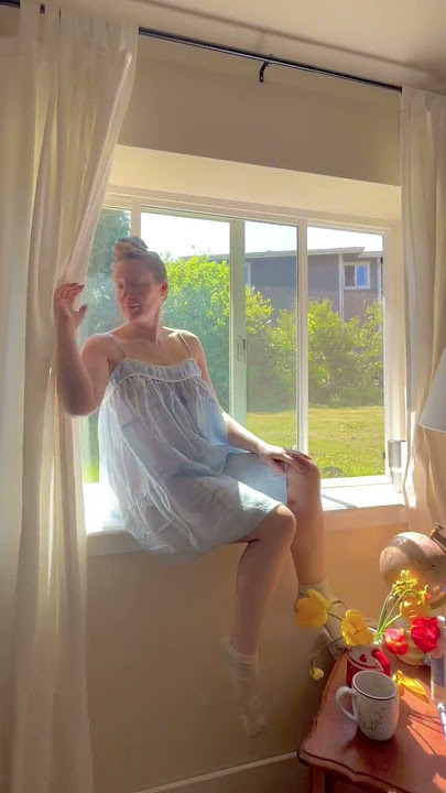 Cozy & Cute Housedress Try-On | Everyday Feminine Style | #shorts