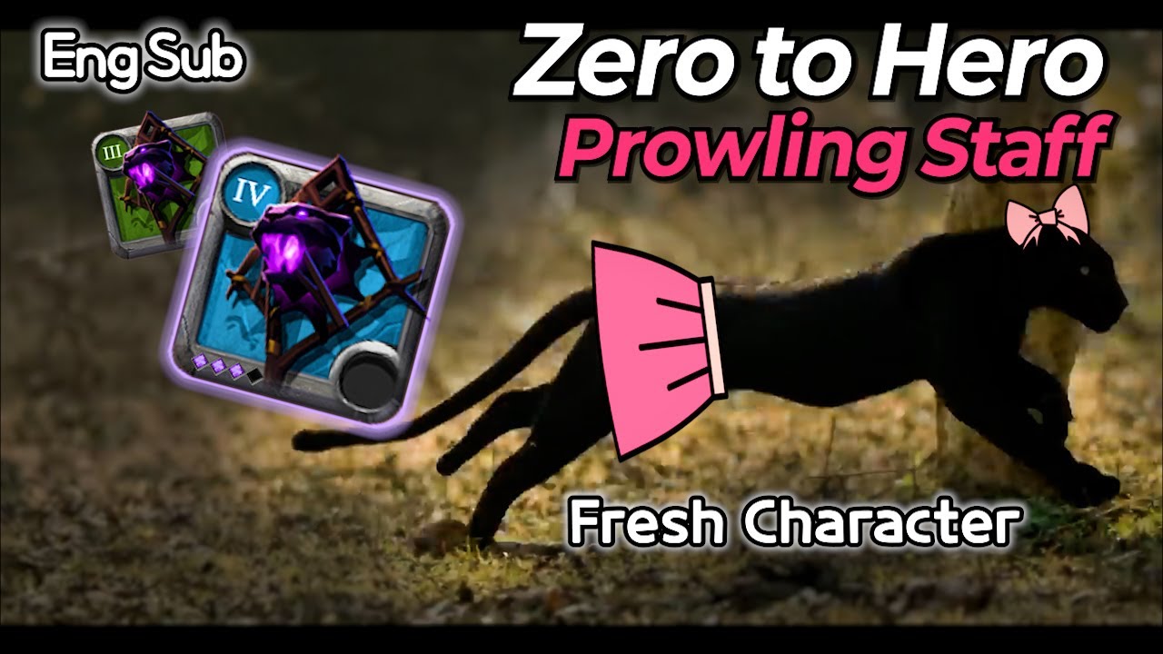 Real Man Play Black Panther | Zero to Hero Prowling Staff | Level 0 to Level 100 | Albion Online PvP