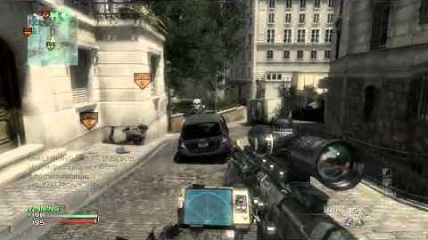 NastyFaceNinja - MW3 - Final Stand M.O.A.B. Final Kill Cam