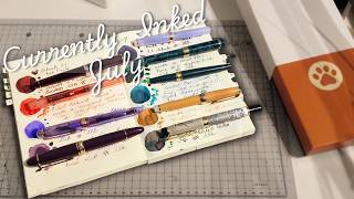 The 9 Fountain Pen & Ink Pairings I'm Reaching For This July | Currently Inked The 9 Fountain Pen & Ink Pairings I'm Reaching For This July | Currently Inked