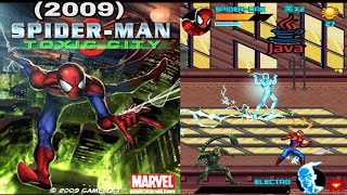 (spiderman:toxic city) 2009 Java longplay, no continue,,🕸️🕷️🕷️🕸️