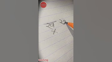 Nepali alphabet writing | Hasta lekhan |